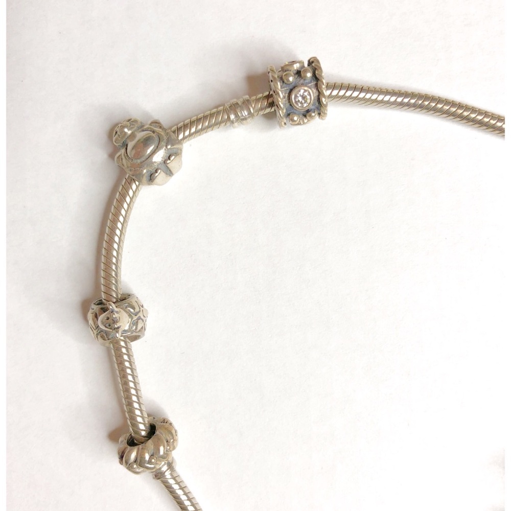Pandora Bracelet with 4 charms